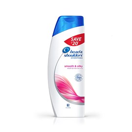 Head & Shoulders Smooth and Silky Shampoo, 200ml