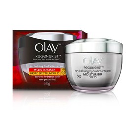 Olay Regenerist Advanced Anti Aging Revitalising Hydration Skin Cream/Moisturizer SPF 15, 50g