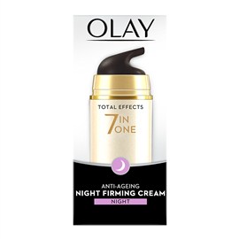 Olay Total Effect 7 in 1 Anti Ageing Night Firming Cream, 20g