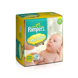 Pampers New born Baby Diaper (24 Count)