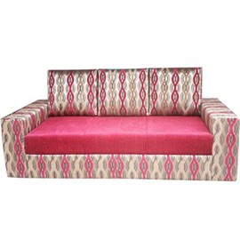 Asian Sofa Set (Red/ Multi color)